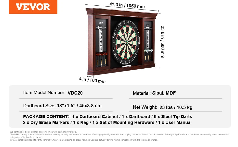 Professional Hanging Dartboard
