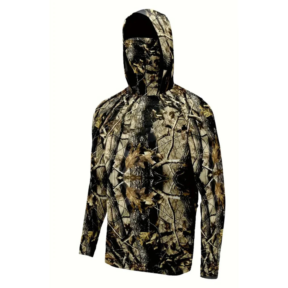 Fishing Hoodie Long Sleeve Sun Protection