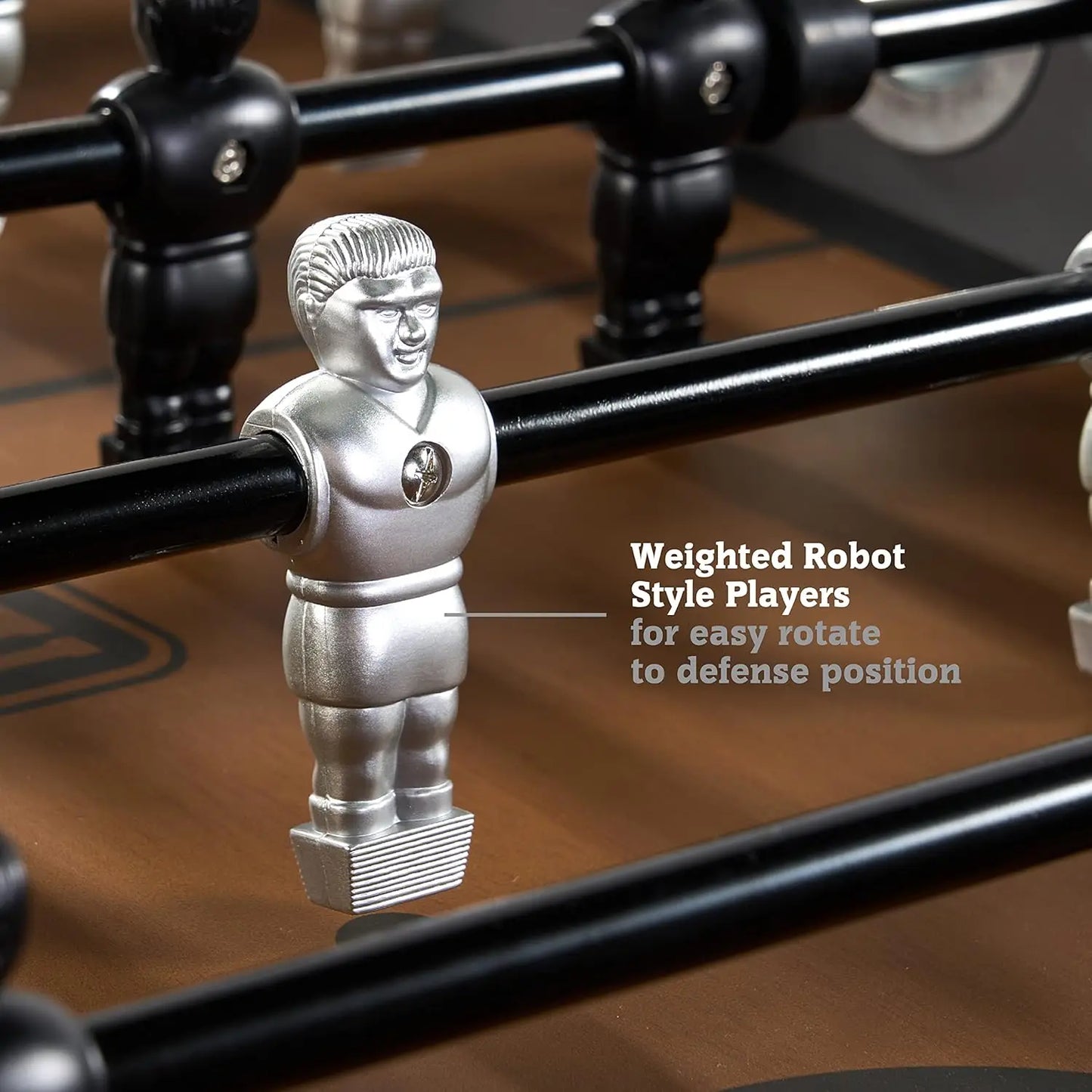 Perfect Indoor or Outdoor Foosball Table.