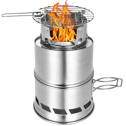 Portable Folding Wood Burning Stove