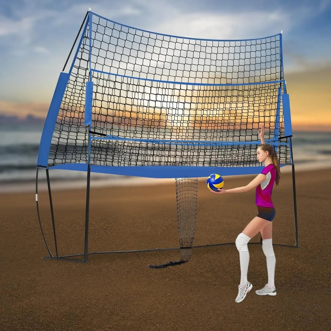 3-in-1 Portable Volleyball Training System