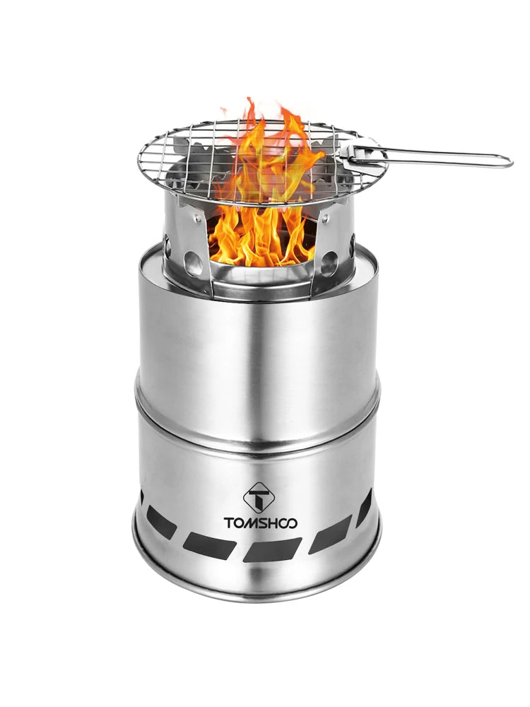 Portable Folding Wood Burning Stove