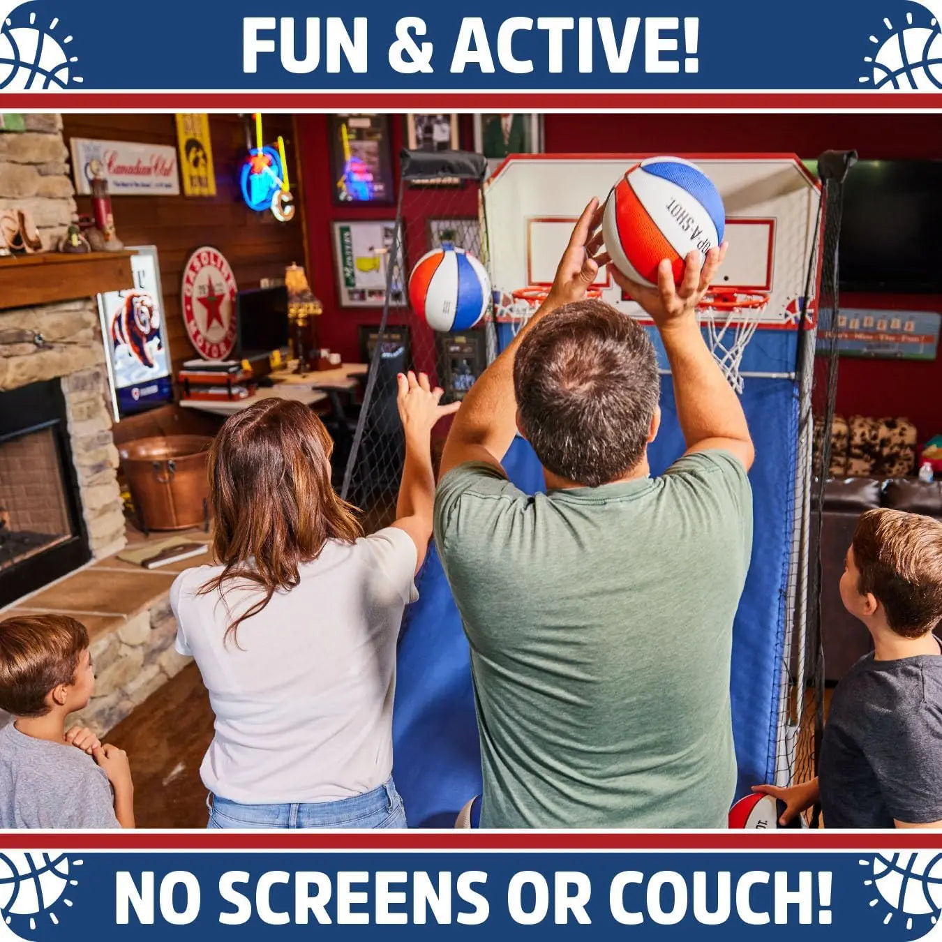 Arcade Basketball Fun at Home