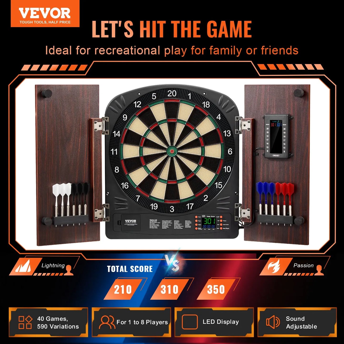 Professional Hanging Dartboard