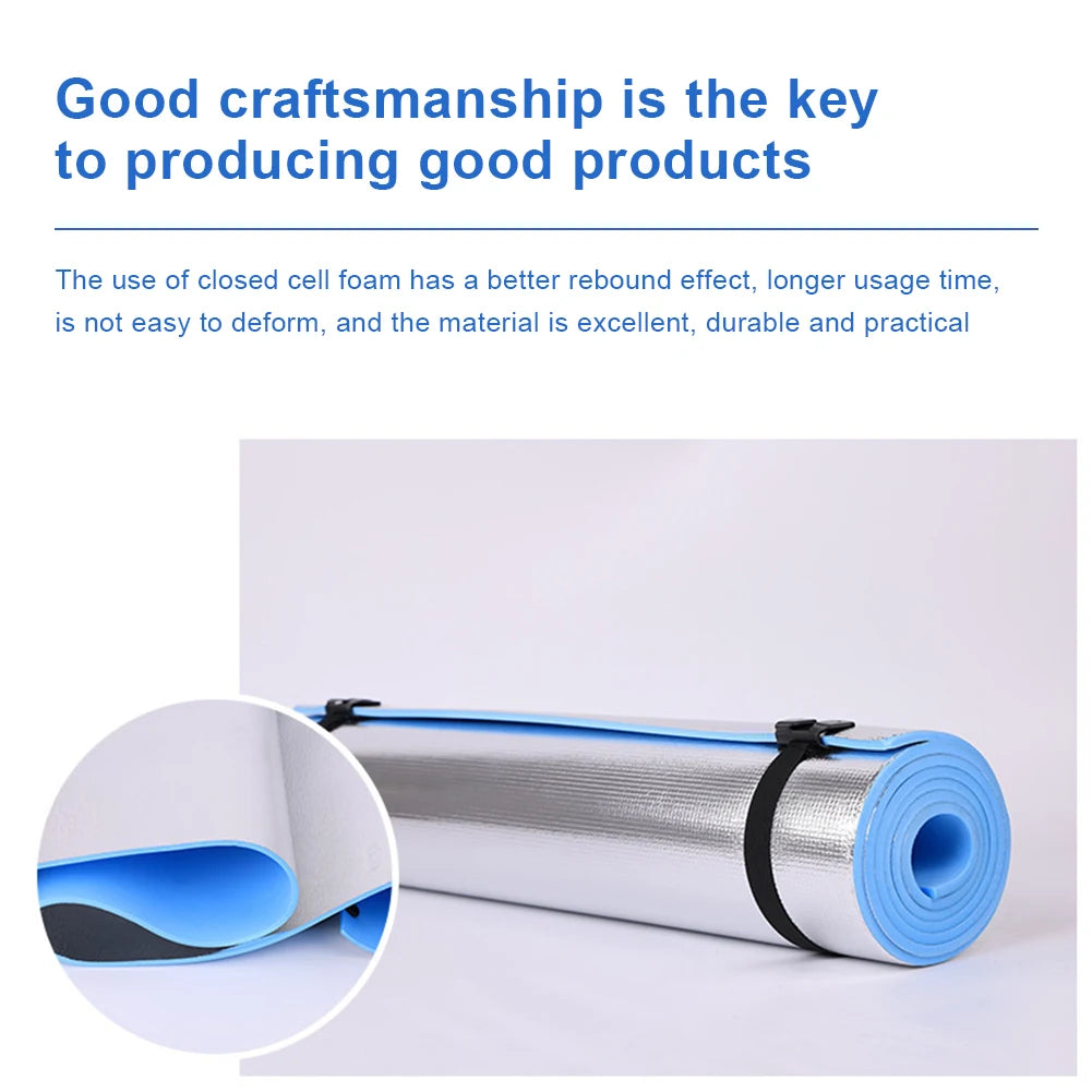 Thick Yoga Mat Moisture-proof Outdoor Non-Slip.