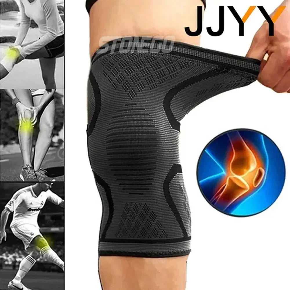 Wrestling Knee Pads High Elasticity Warm Knee Support Guards and Brace for all Sports.