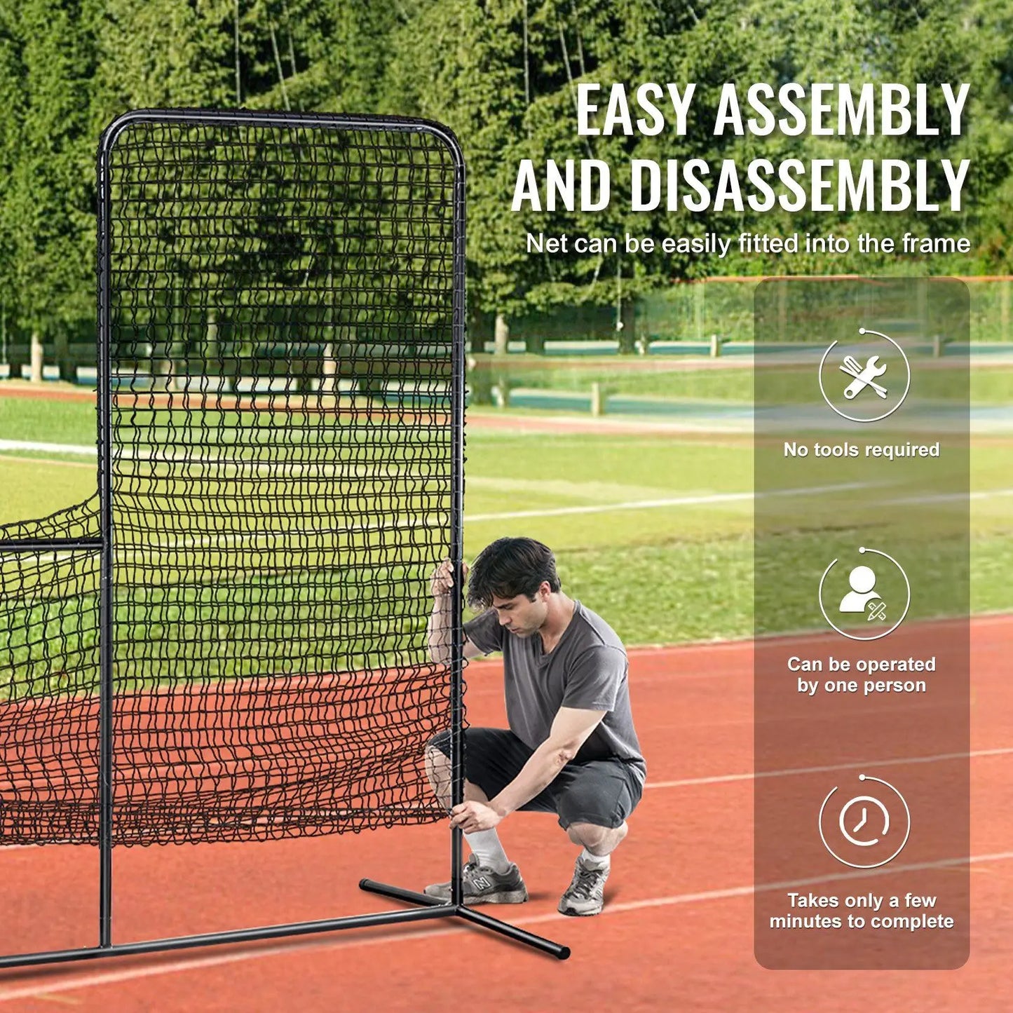 L Screen for Baseball and Softball
