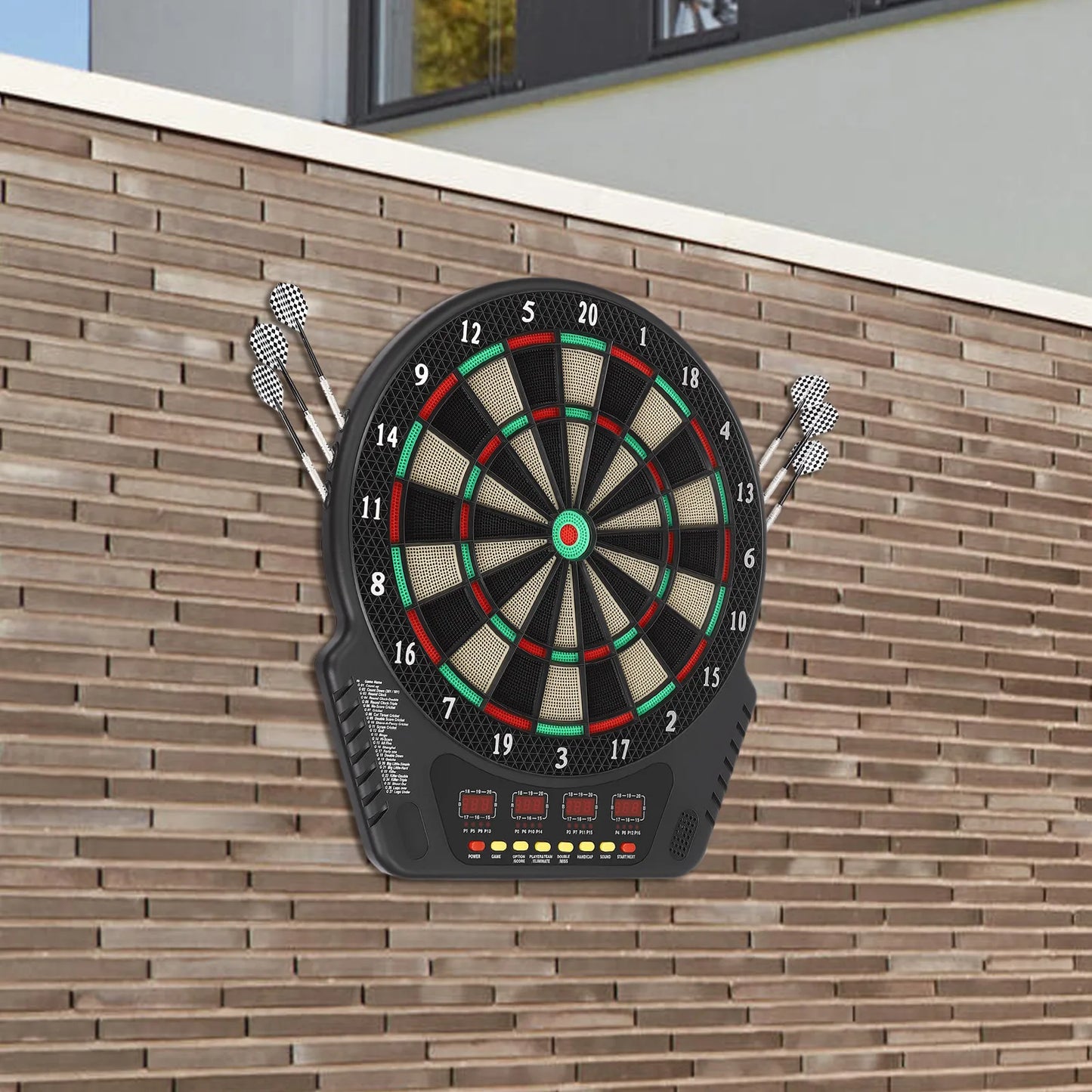 Electronic Dartboard with 27 Game Modes