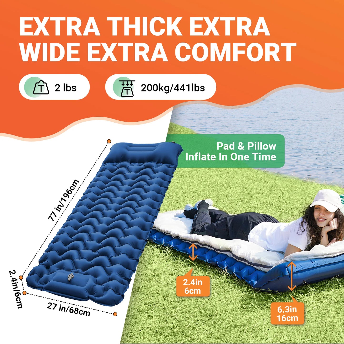 KingCamp Self Inflating Sleeping Pad