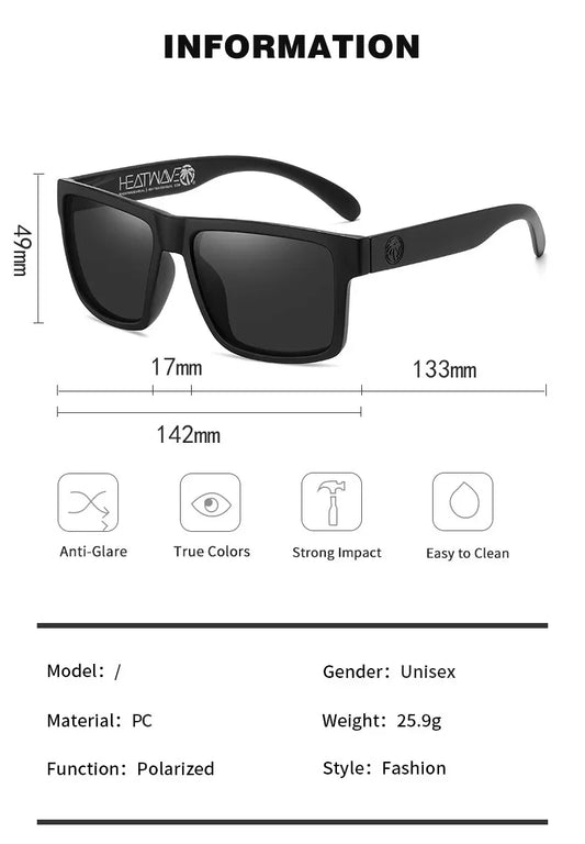 Mens and Women sport sunglasses for outdoor activities.