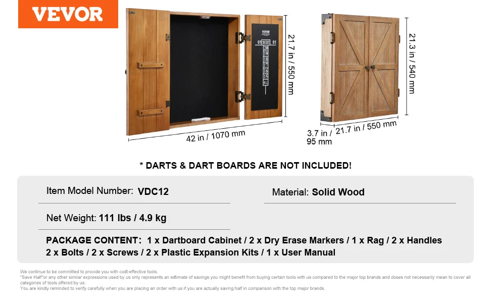 Professional Hanging Dartboard