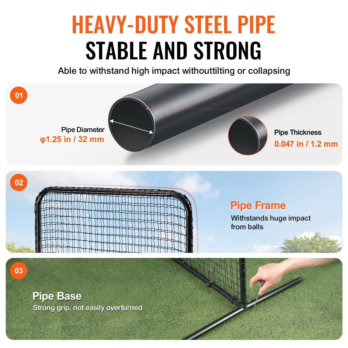 L Screen for Baseball and Softball
