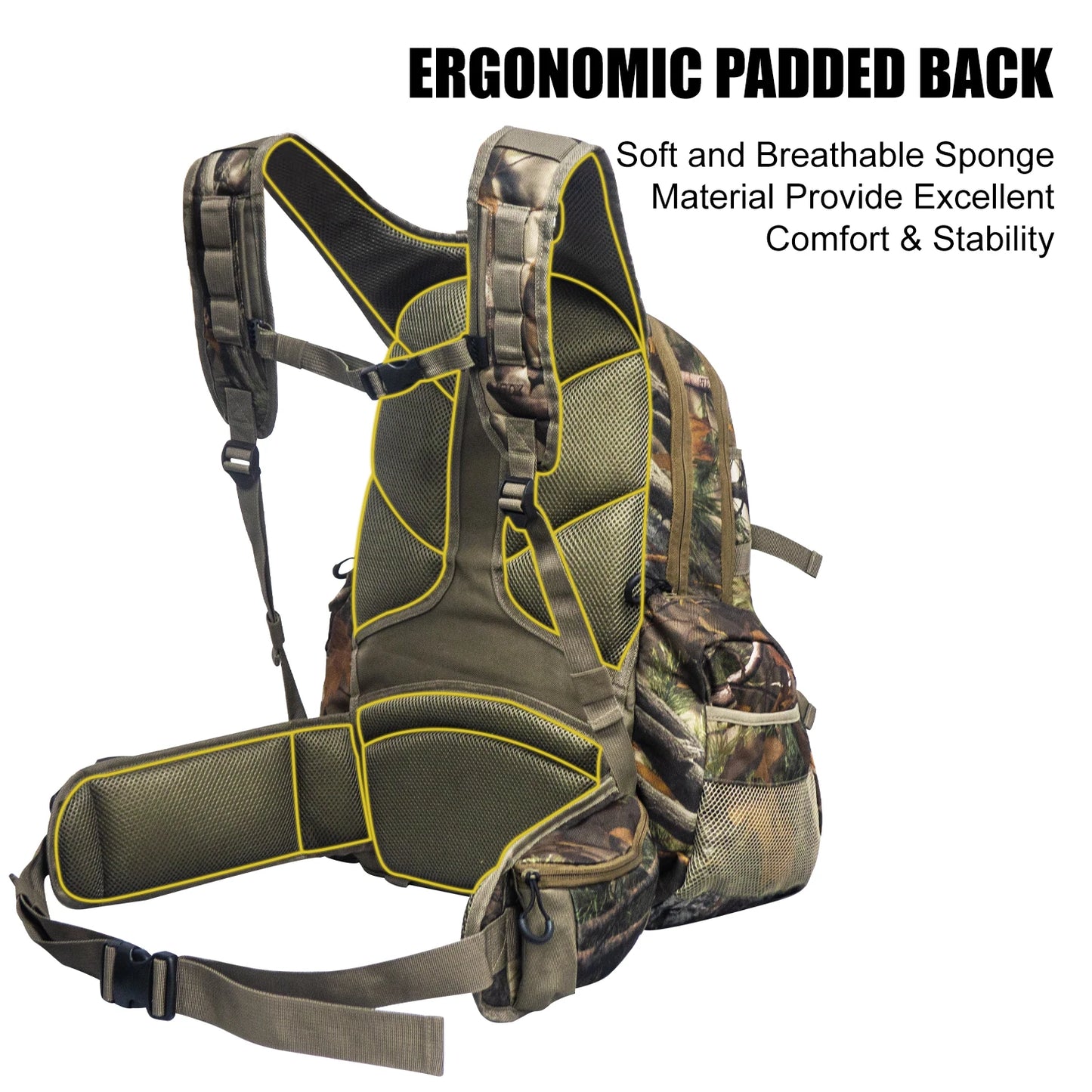 35L Hunting Backpack Camo
