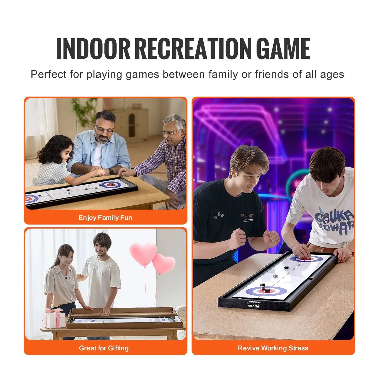 45" Shuffleboard Portable Tabletop