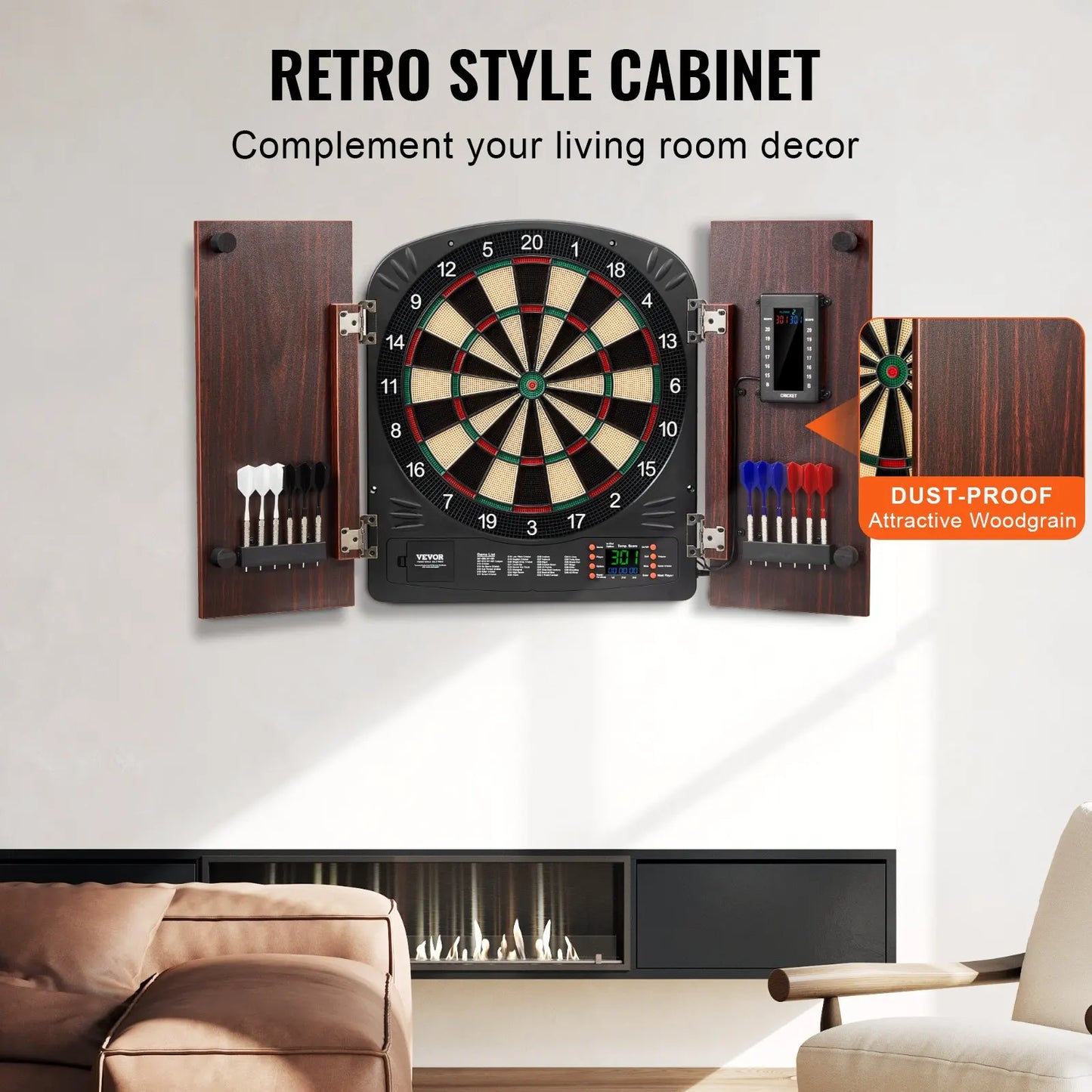 Professional Hanging Dartboard