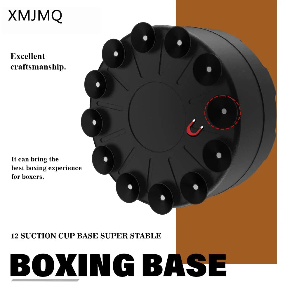 Standing Boxing Bag post with gloves