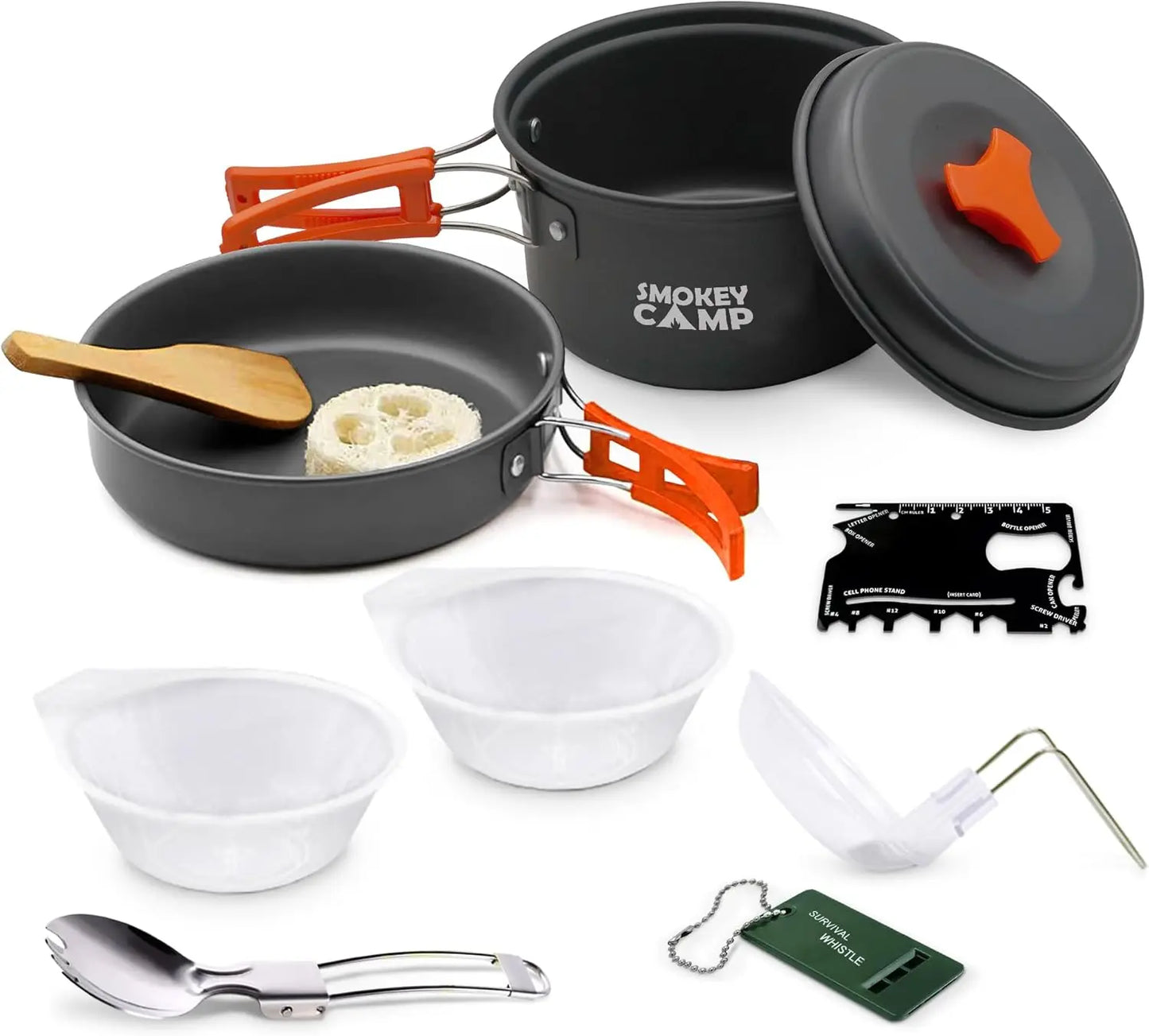 Camping Cookware Mess Kit Set