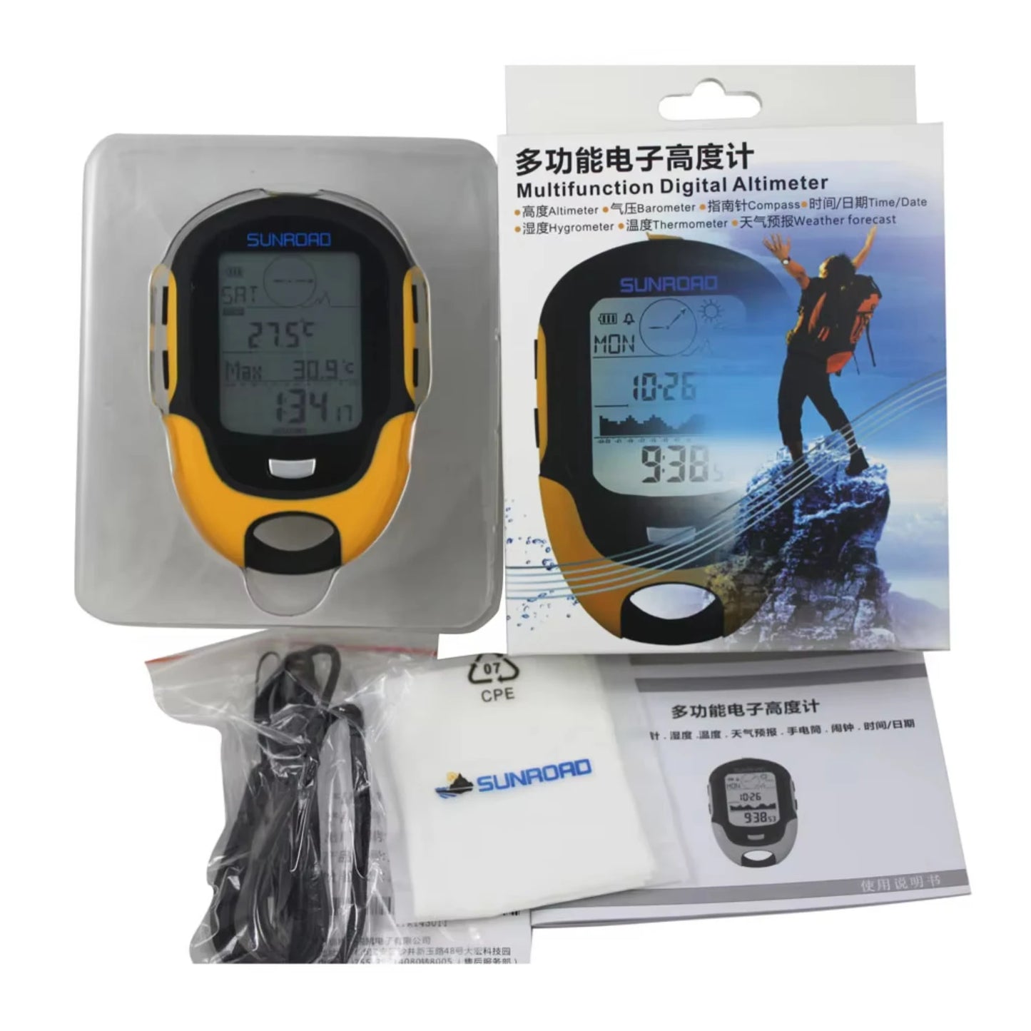 Portable Handheld GPS Navigation Receiver