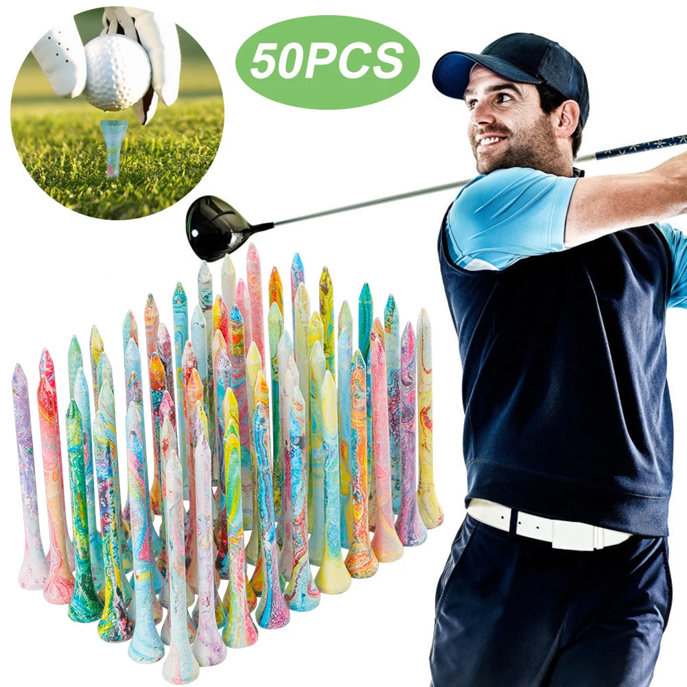 50 Colorful Golf Tees