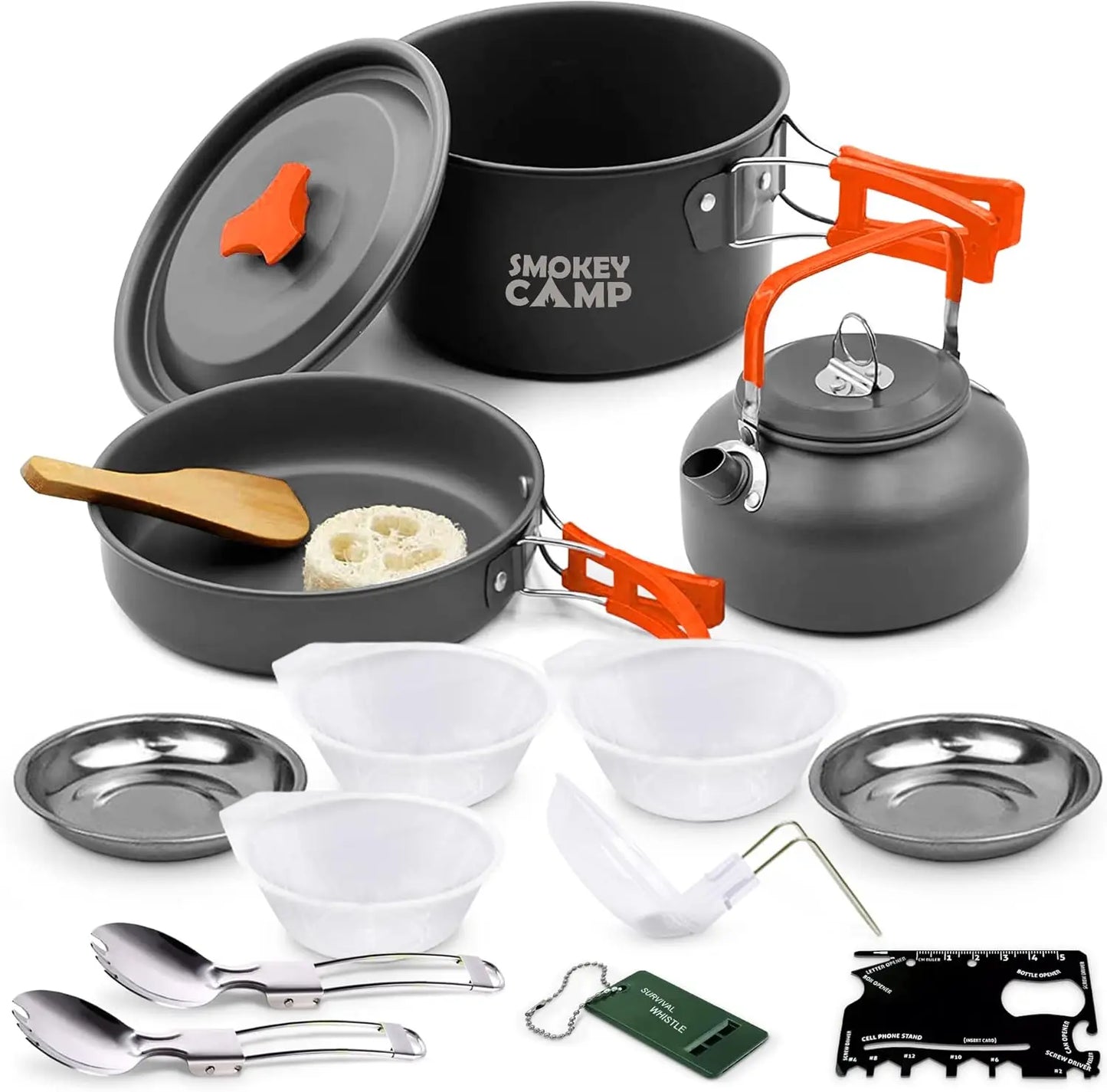 Camping Cookware Mess Kit Set