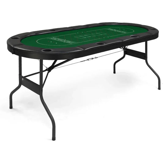 8 Player Texas Holdem Poker Table.