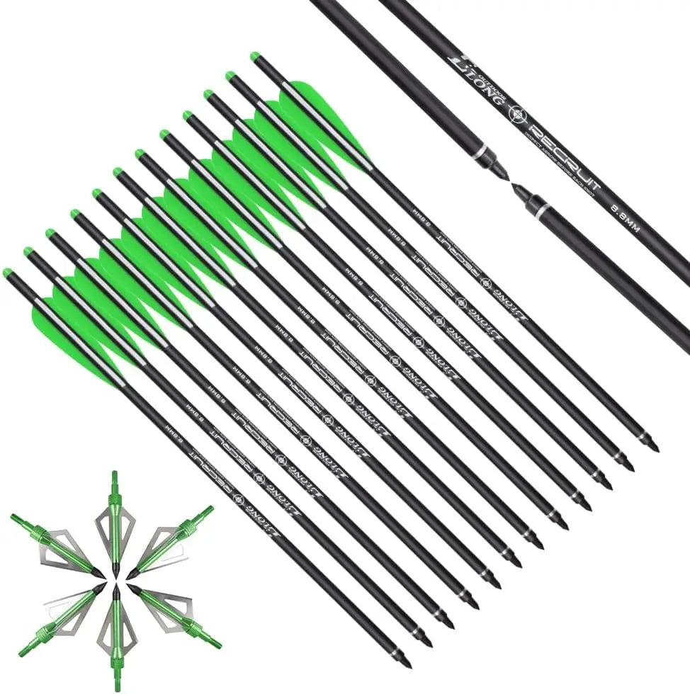 Crossbow Bolts 20 Inch Carbon