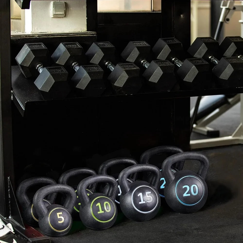 Kettle Bell, Training Set 5lb, 10lb, 15lb, 20lb