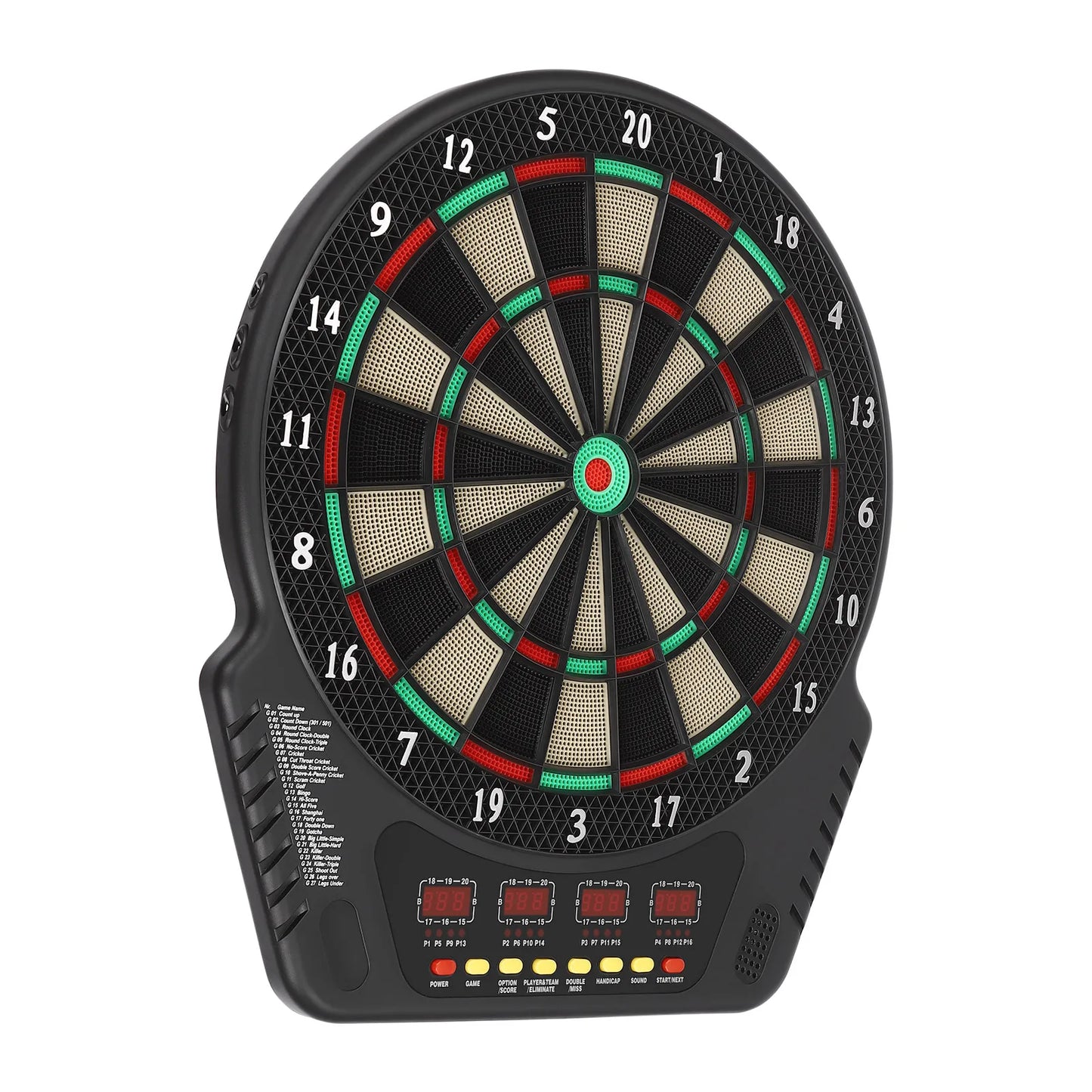 Electronic Dartboard with 27 Game Modes