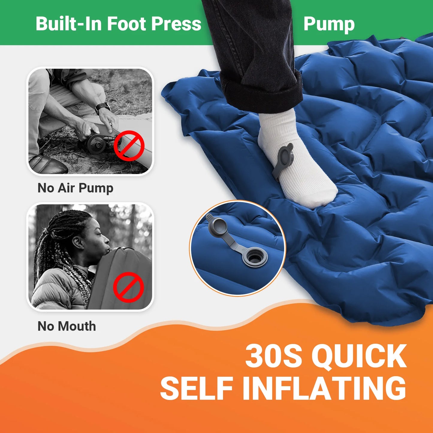 KingCamp Self Inflating Sleeping Pad
