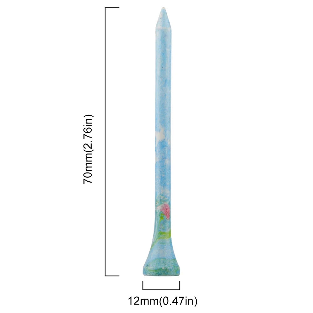 50 Colorful Golf Tees