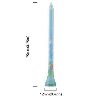 50 Colorful Golf Tees