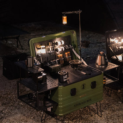 Camping Box Light Stand