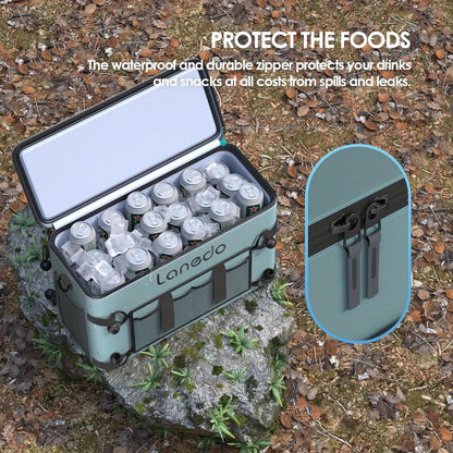 34/28-Can Soft-Sided Cooler-Collapsible