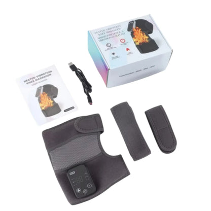3 in 1 Shoulder,Knee and Elbow Heated Vibration Massager Pad