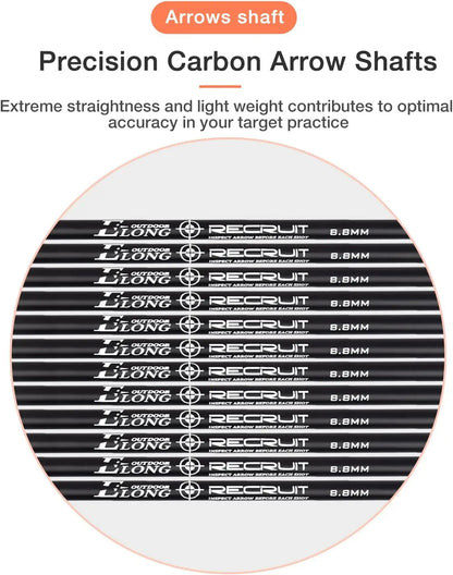 Crossbow Bolts 20 Inch Carbon