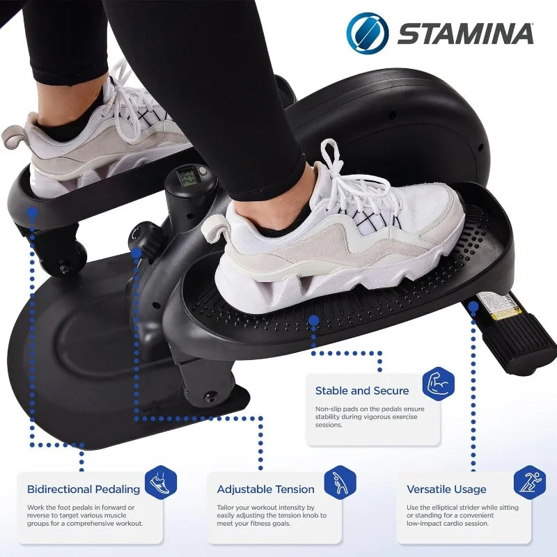 Compact Strider Foot Exercise Machine