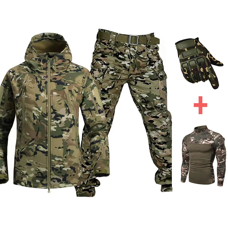 Tactical  Camouflage Clothing for Outdoor Sports,Unisex