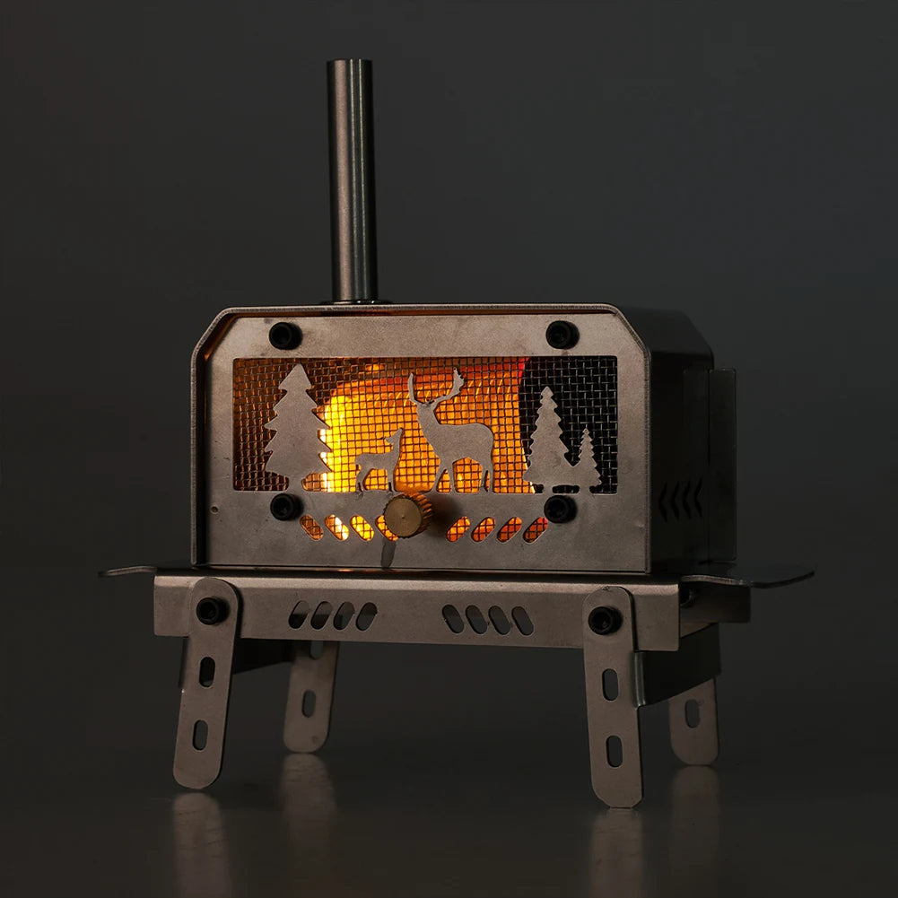Mini Charcoal Stove Stainless Steel