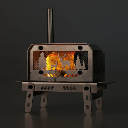 Mini Charcoal Stove Stainless Steel