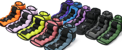 Adjustable Ankle Weights 1Pair,Unisex