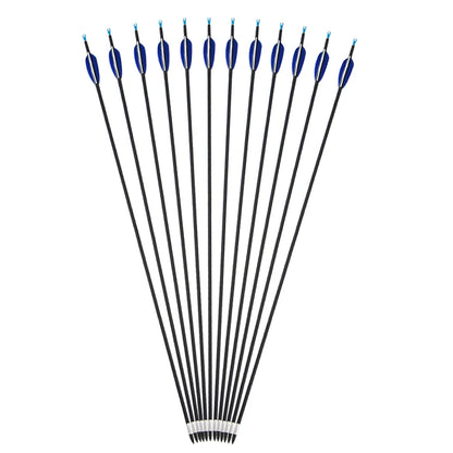 12pcs Archery Mixed Carbon Arrow