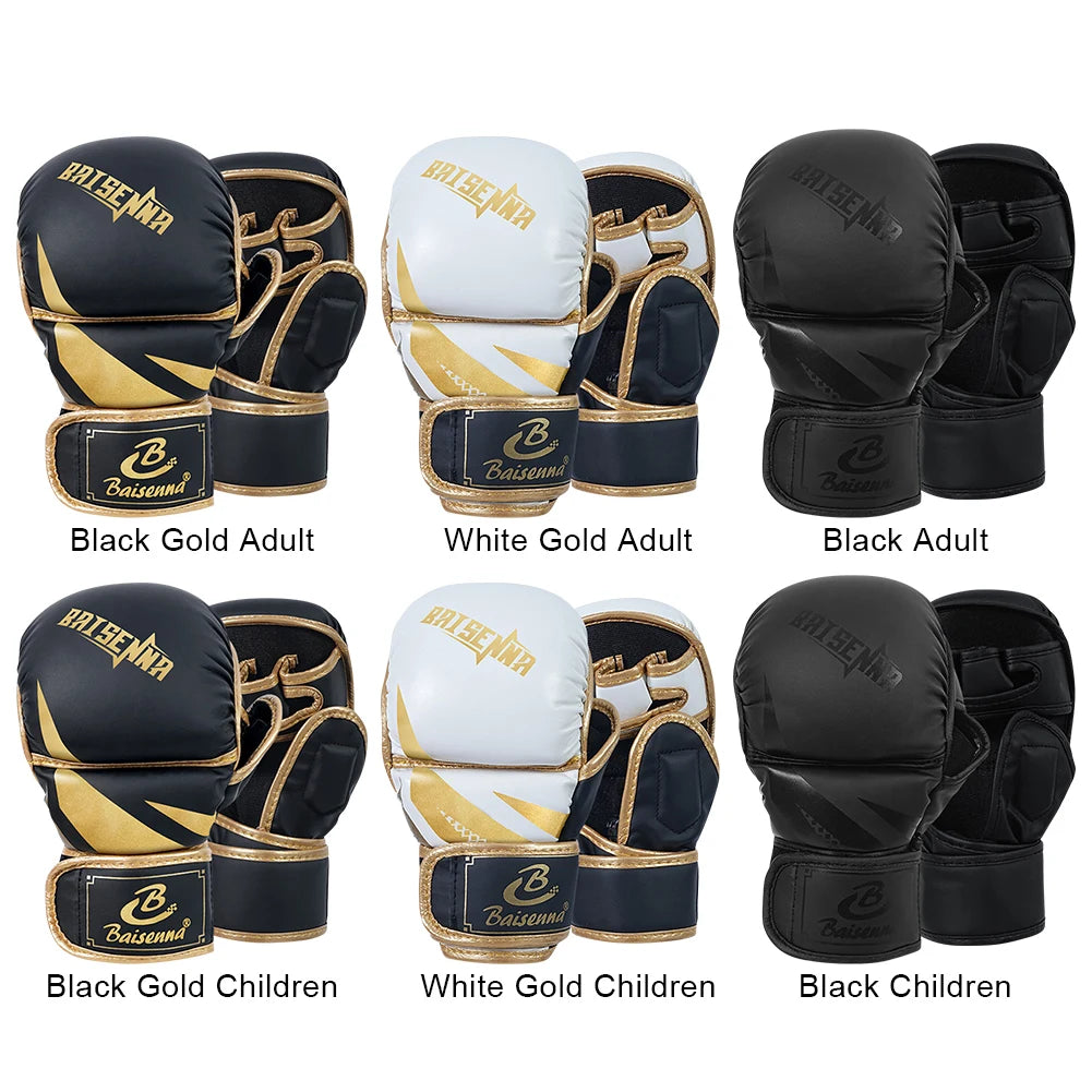 Half Finger Boxing Gloves