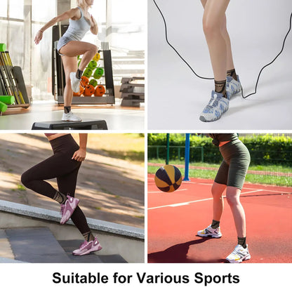 Copper Compression Ankle Brace Socks for Sprains and Arthritis.