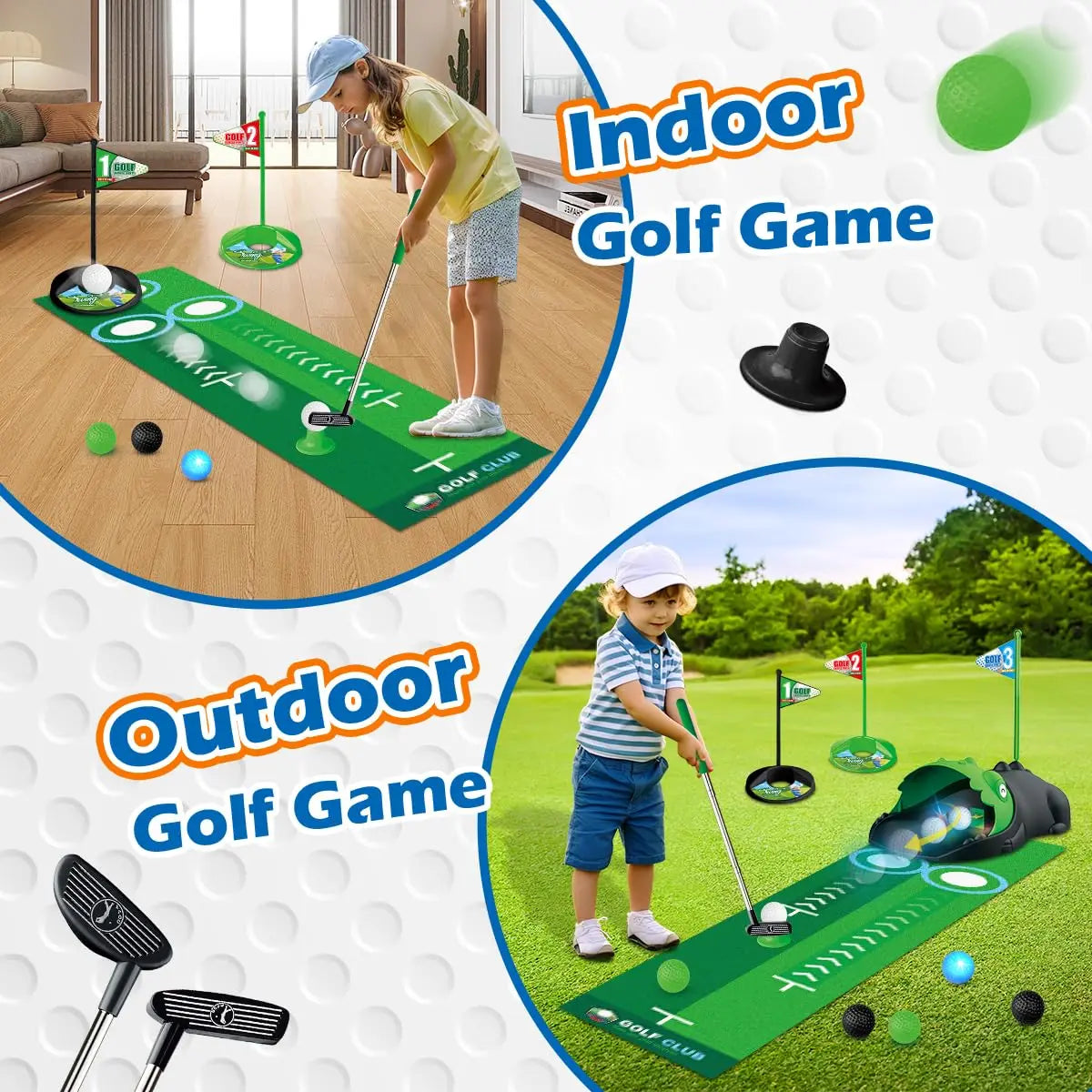 Kids Toy Golf Club Set