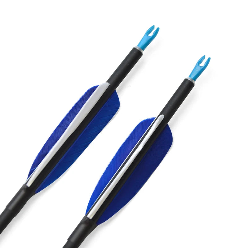 12pcs Archery Mixed Carbon Arrow