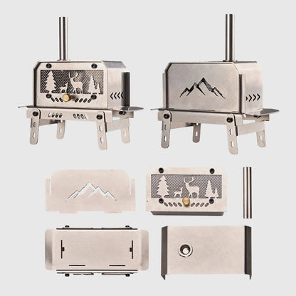 Mini Charcoal Stove Stainless Steel