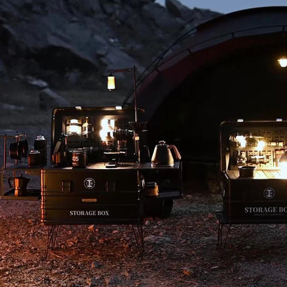 Camping Box Light Stand