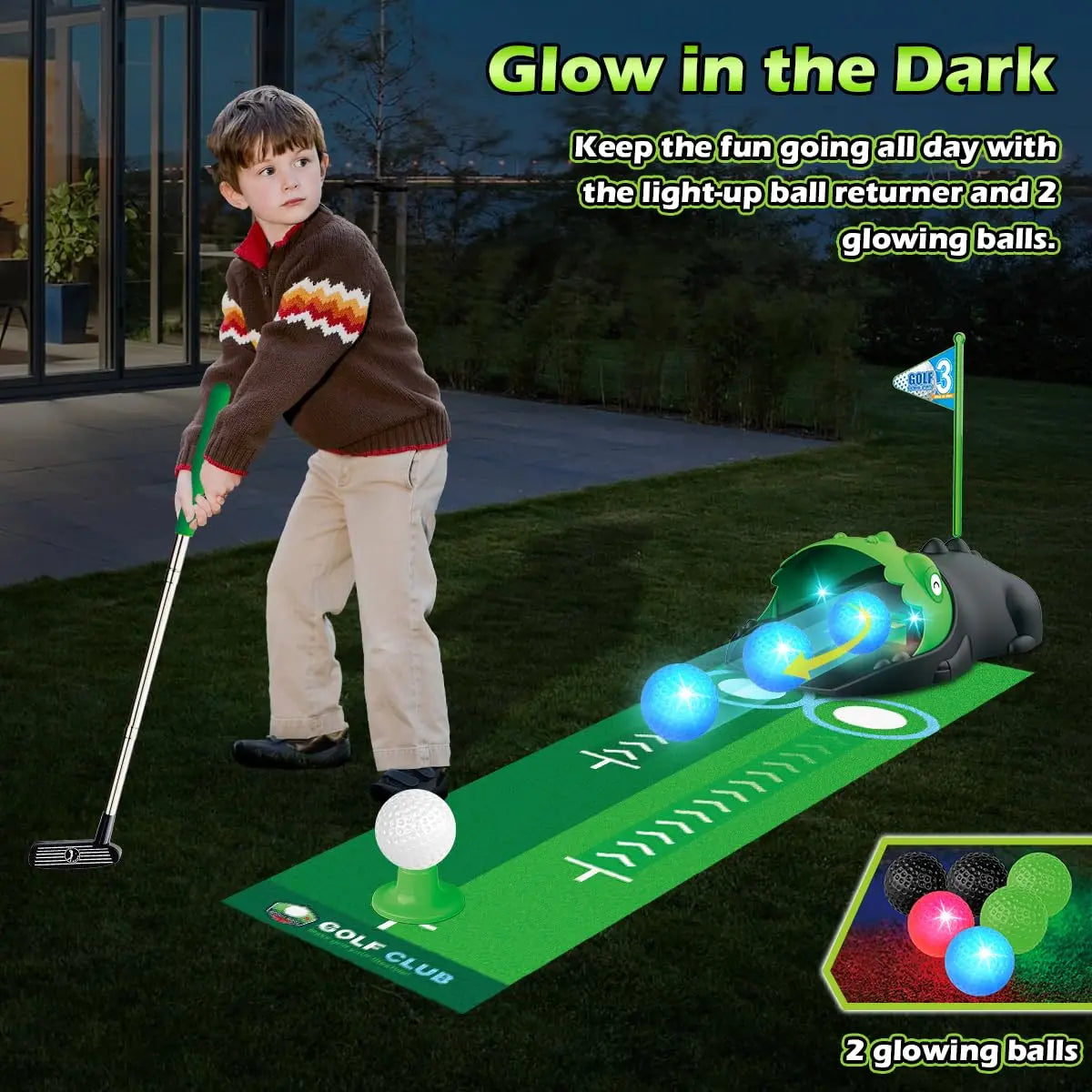 Kids Toy Golf Club Set