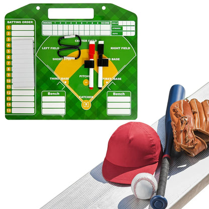 Magnetic Baseball Lineup White Board