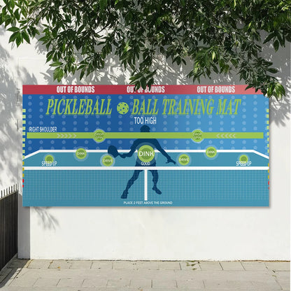 Pickleball Rebounder Training Dink Pad for Outdoor & Indoor Court.